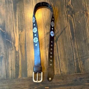 Manchester leather belt 36” waist